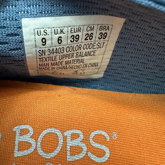 Bobs Shoes Women 9 Blue Memory Foam Slip On German Shepherd Flats Dogs - Picture 3 of 7